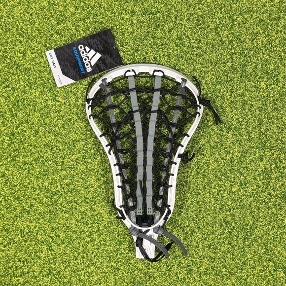 Adidas EQT Halt Women's Size 10 Pre-Strung Lacrosse Head White AI7231 - Picture 1 of 5